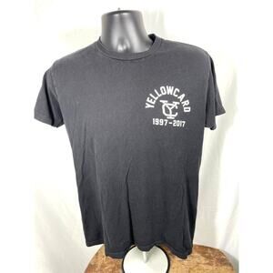 Yellowcard Final Tour T-Shirt 1997–2017 Men’s Medium Black